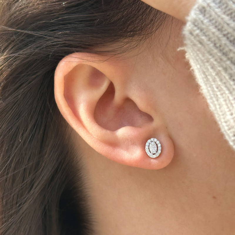 PENDIENTE OVALO MULTICIRCONITA