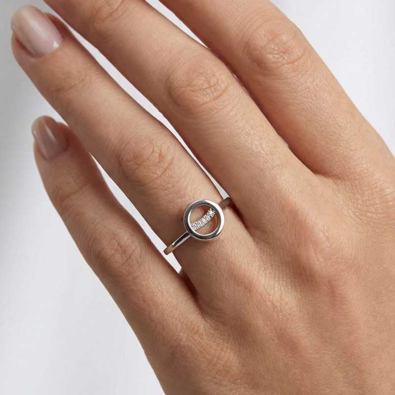 SORTIJA CIRCULO SMILE