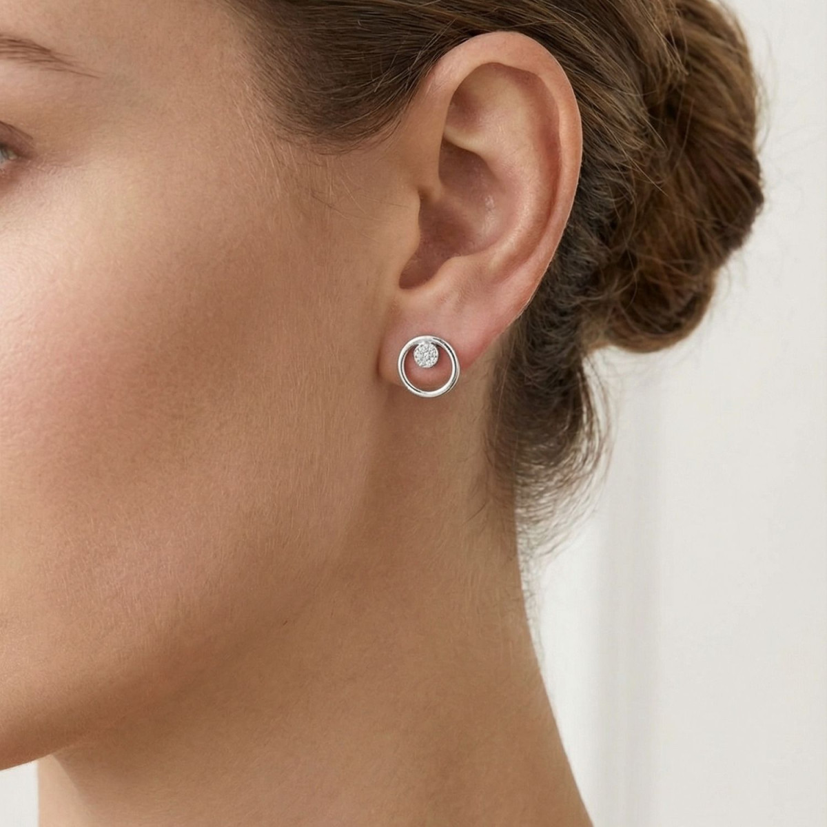 PENDIENTE CIRCULO PUNTO MULTI