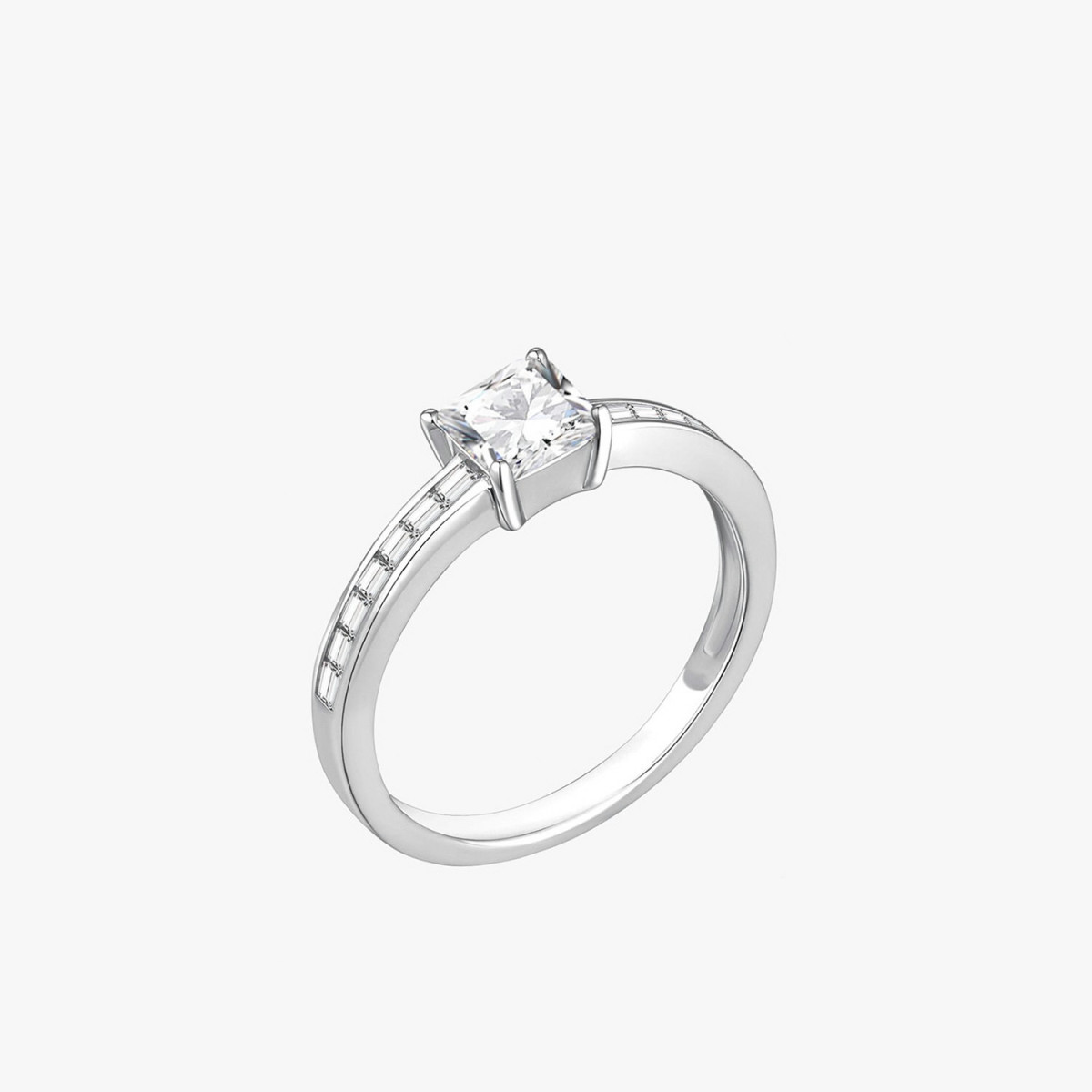 4 CLAW MM MULTI-STONE SOLITAIRE