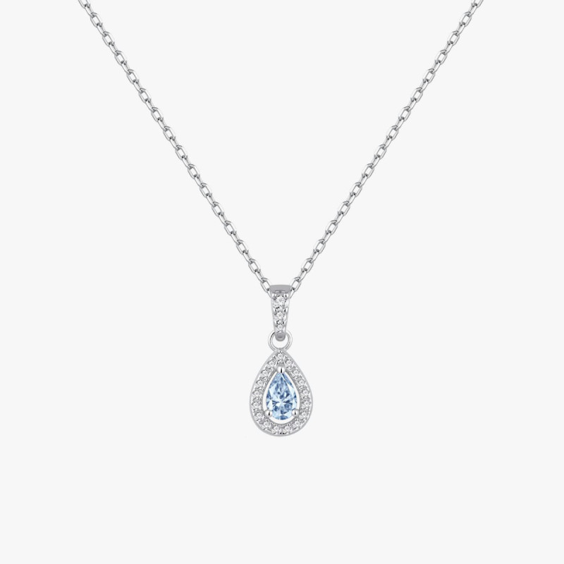 CLASSIC AQUAMARINE DROP CHOKER