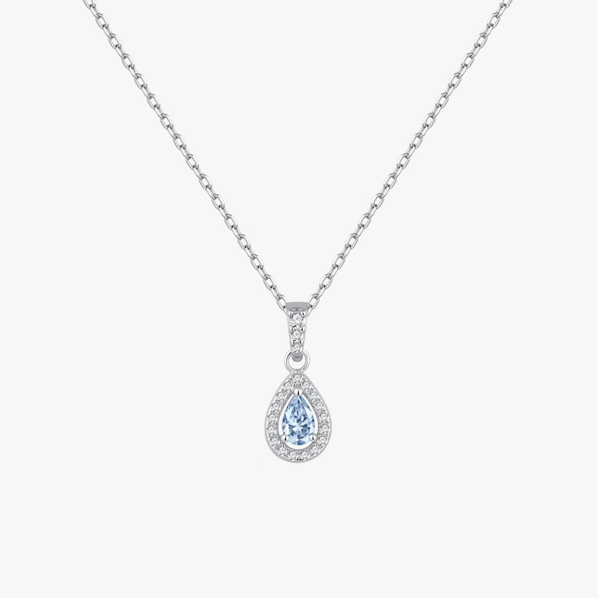 CLASSIC AQUAMARINE DROP CHOKER