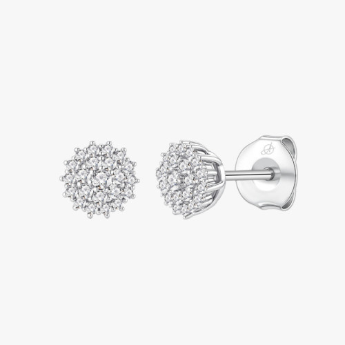 PENDIENTE ROSETON 6.40 MM