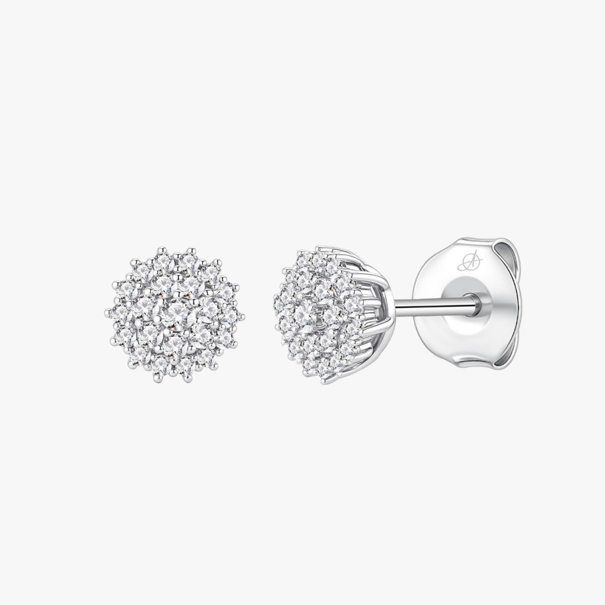 PENDIENTE ROSETON 6.40 MM