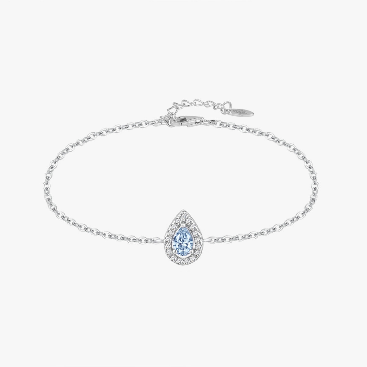 CLASSIC AQUAMARINE DROP BRACELET