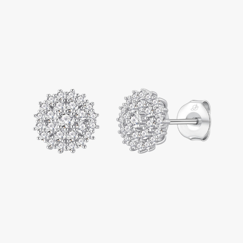 PENDIENTE ROSETON 10 MM