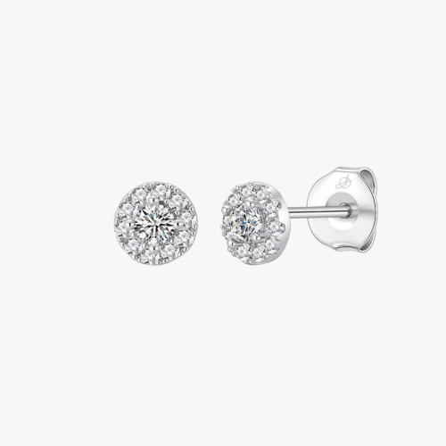 PENDIENTE CIRCULO ROYALE 6 MM