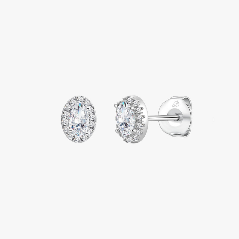 PENDIENTE OVALO GRACE 6MM