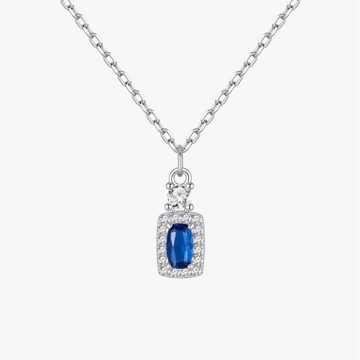 GARGANTILLA CUADRADO LUXE ZAFIRO