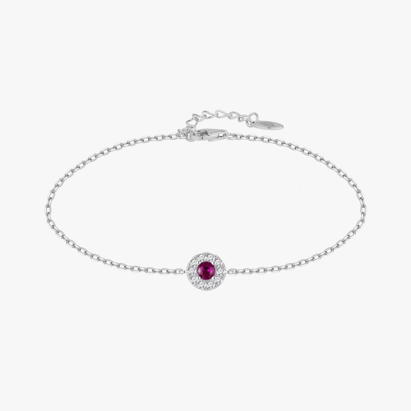 PULSERA CIRCULO ROYALE  RUBI