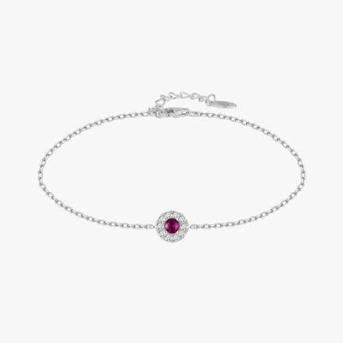 PULSERA CIRCULO ROYALE  RUBI