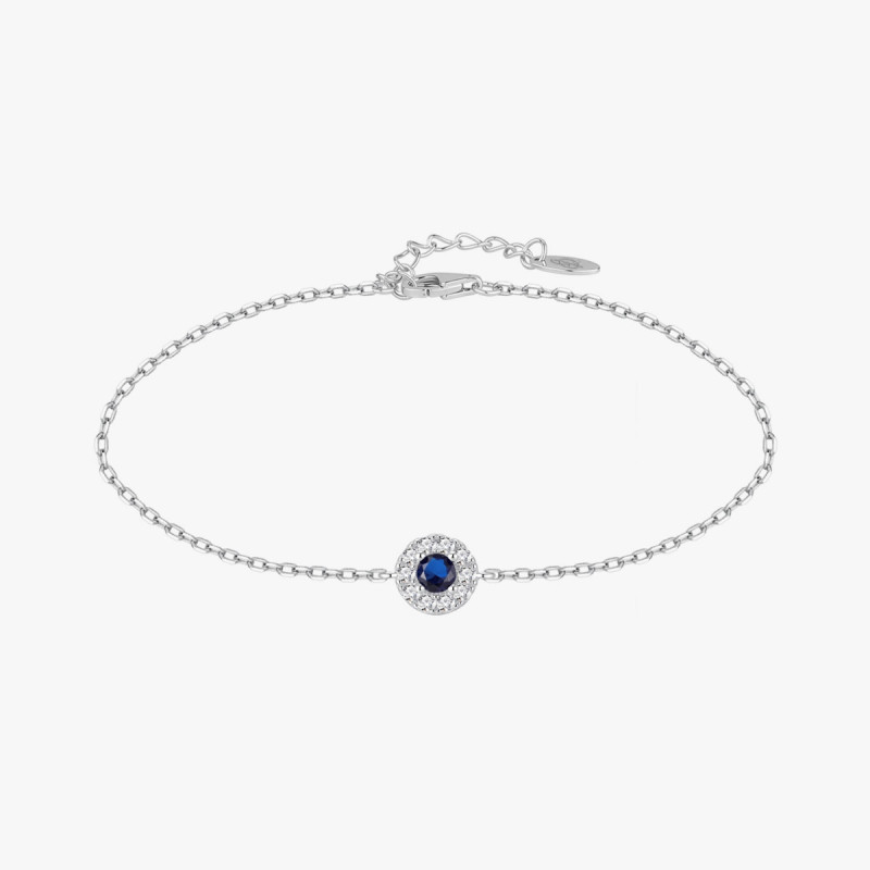 PULSERA CIRCULO ROYALE ZAFIRO