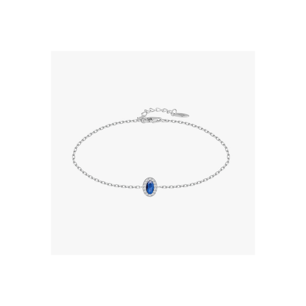 PULSERA OVALO GRACE ZAFIRO