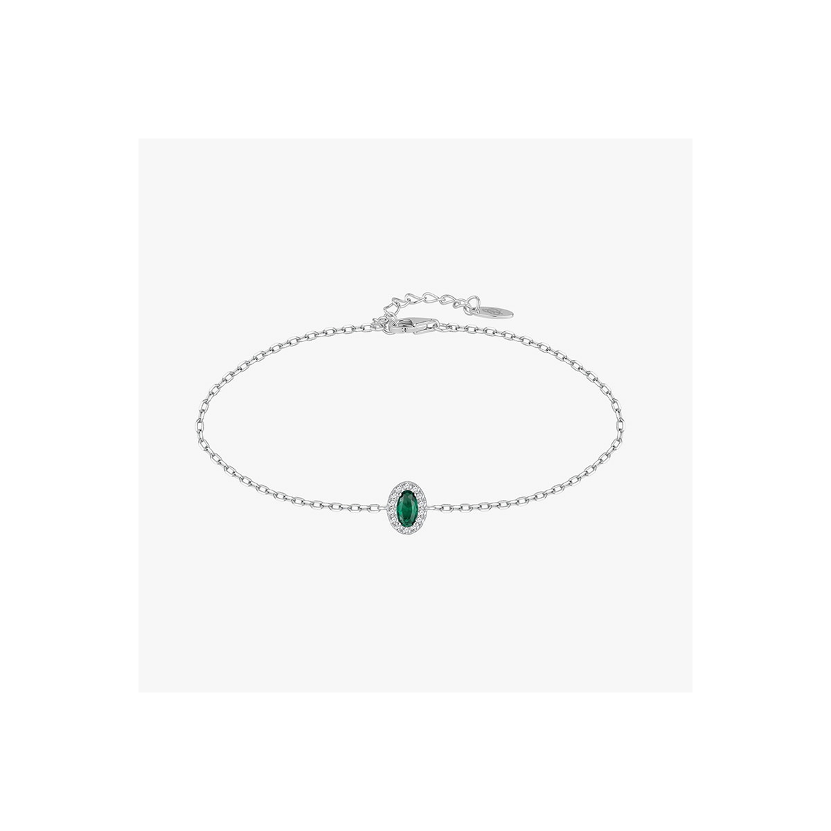 PULSERA OVALO GRACE ESMERALDA