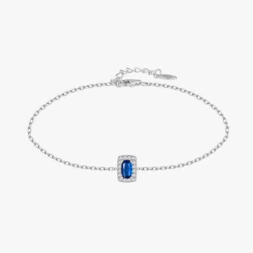 PULSERA CUADRADO LUXE ZAFIRO