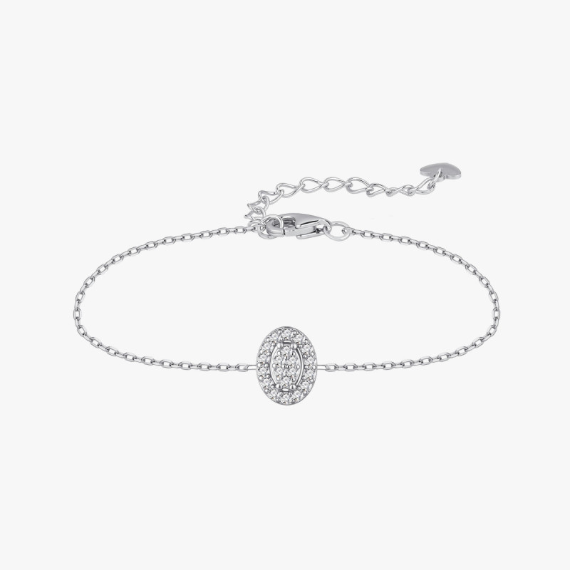 MULTI-STONE OVAL BRACELET