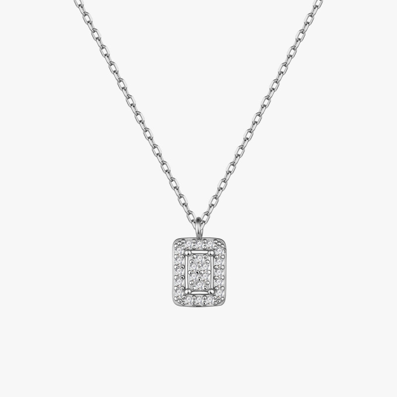 MULTI-STONE SQUARE CHOKER