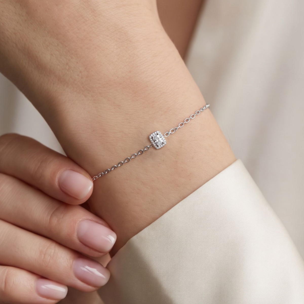 PULSERA CUADRADO LUXE