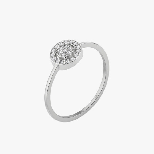 MULTI-STONE CIRCLE RING