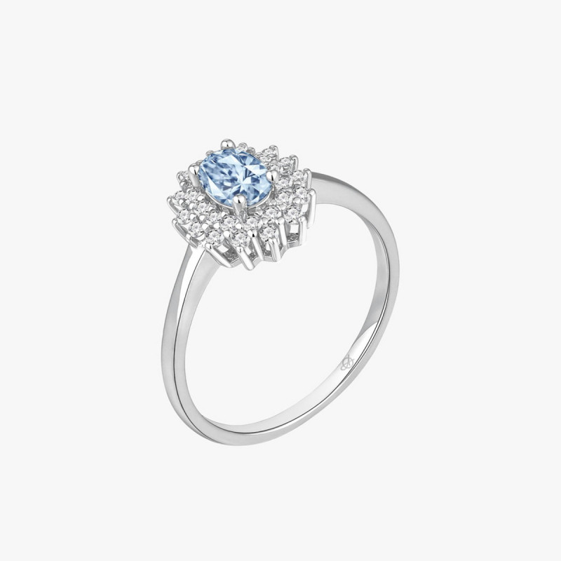 AQUAMARINE PRINCESS RING