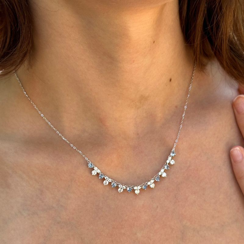 AQUAMARINE PRINCESS CHOKER