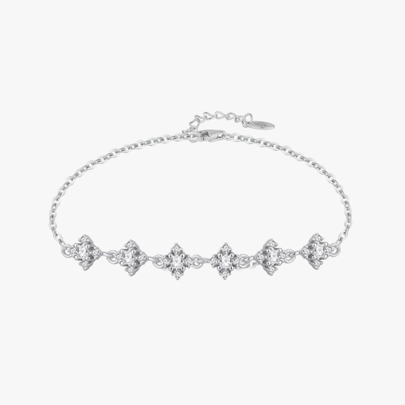 WHITE STONE BRACELET