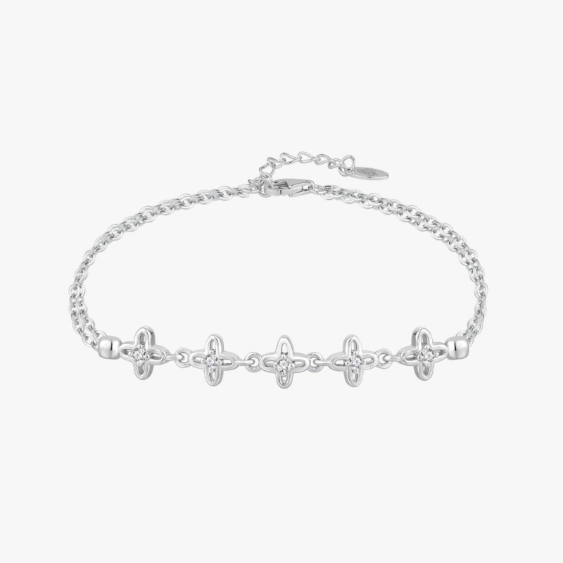 WHITE STONE BRACELET