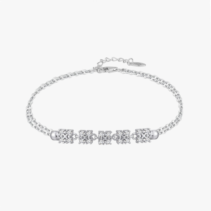 WHITE STONE BRACELET