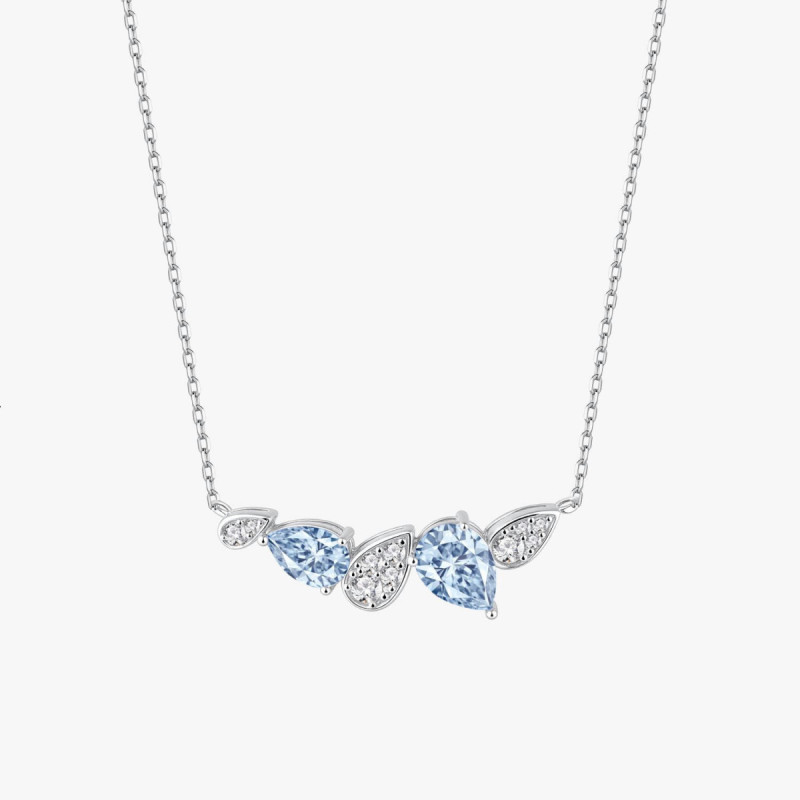 AQUAMARINE DROP CHOKER