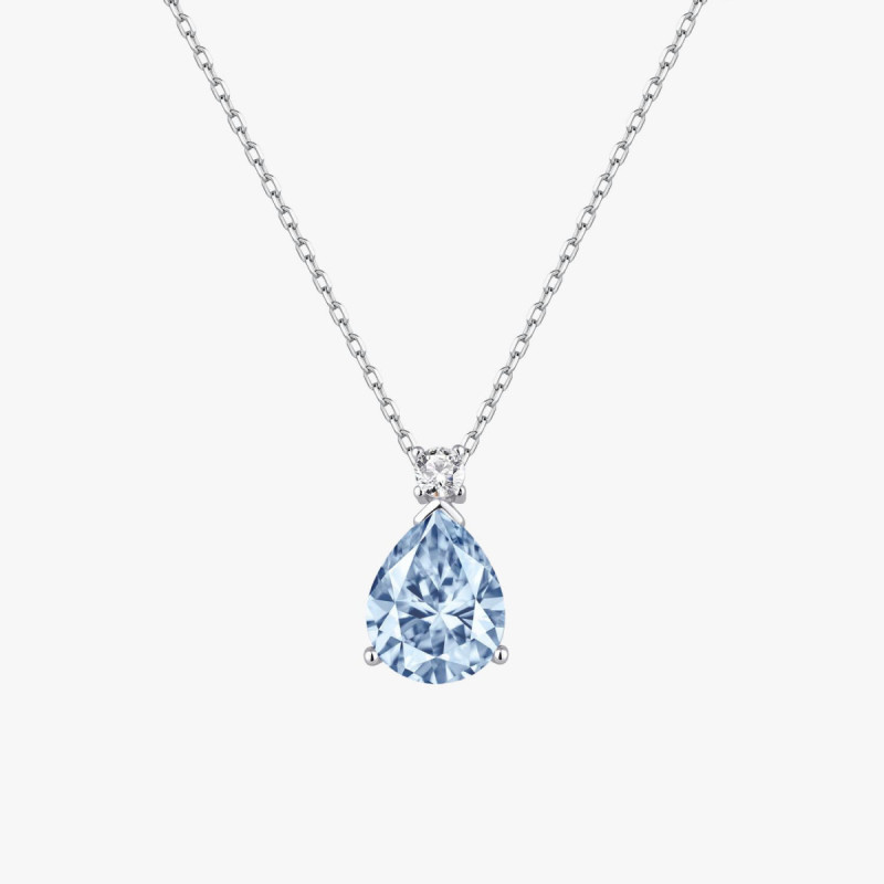 AQUAMARINE DROP CHOKER