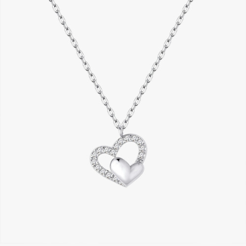 GARGANTILLA CORAZON DOBLE