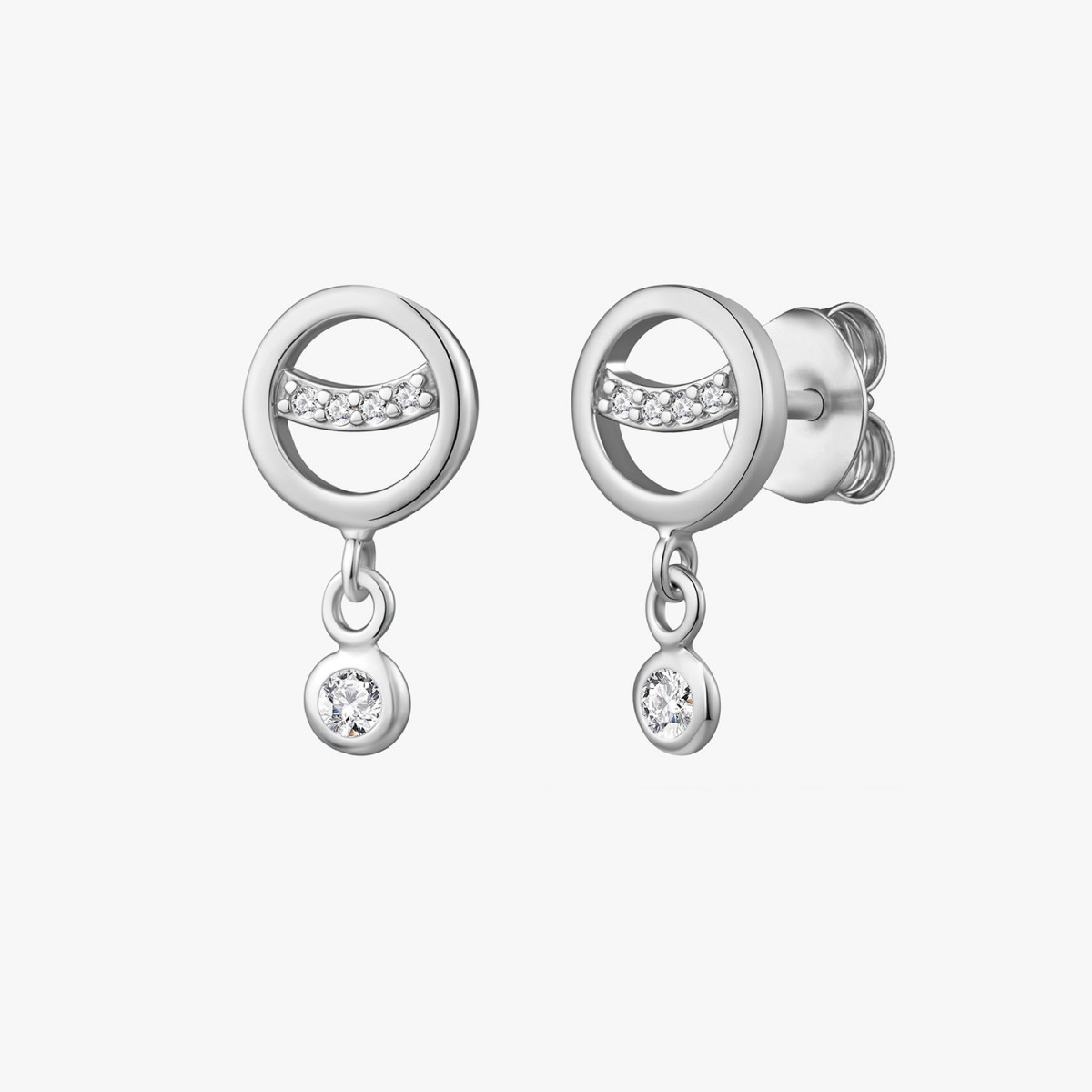 PENDIENTE CIRCULO SMILE